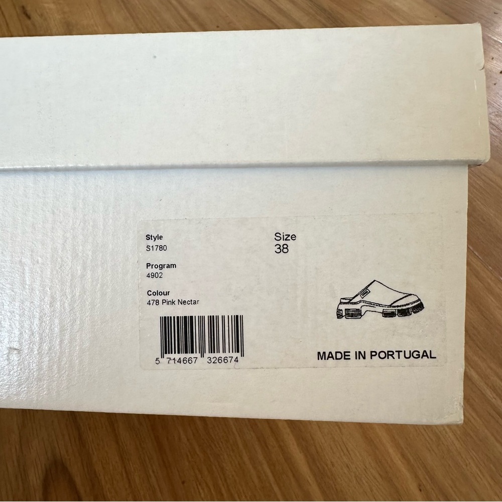 NIB Pink Ganni Rubber Clogs - Picture 6 of 6